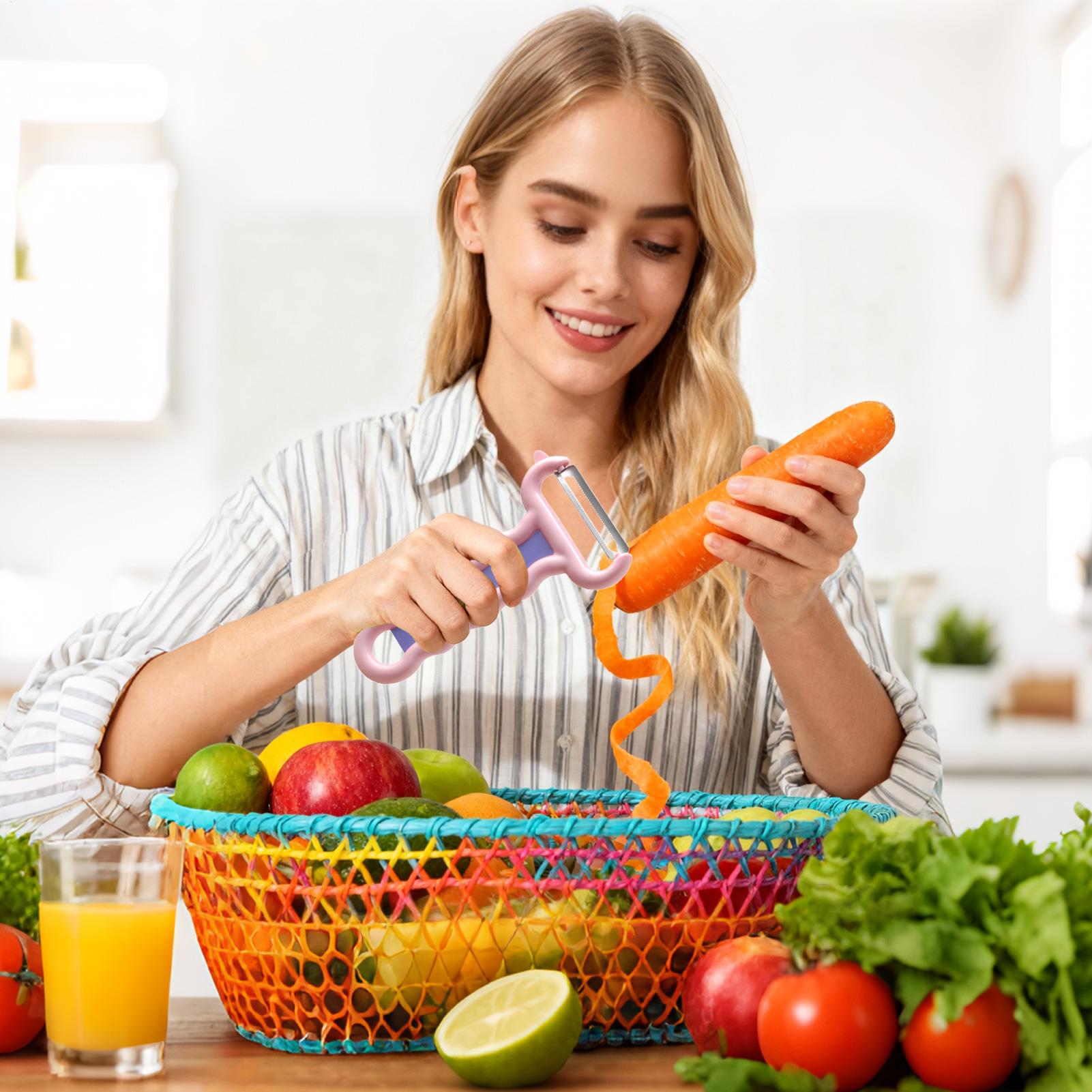 Kitchen Gadgets Men - Veggie Peeler Handheld keukengadget Groentesnijder voor