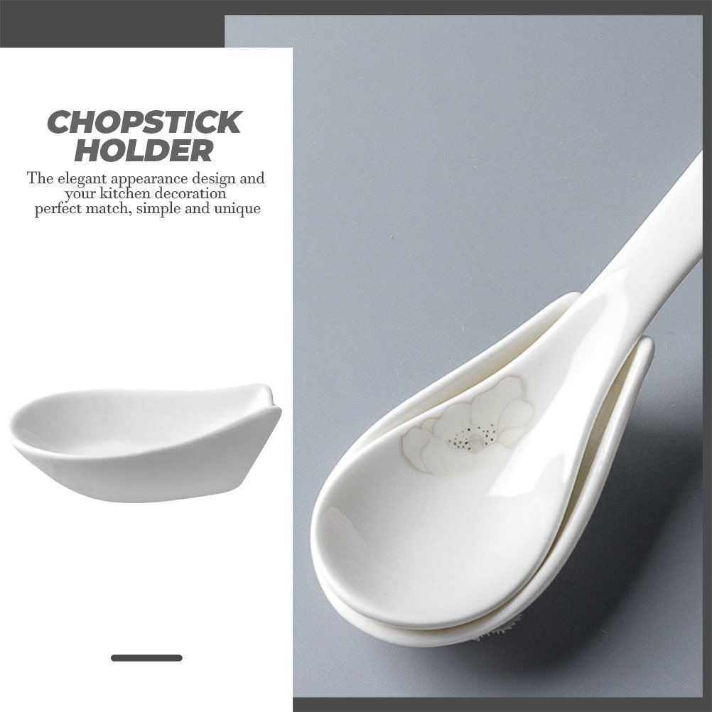 Kitchen Gadgets To Have - 4 Stuks Keramische Lepelsteun voor Thuis