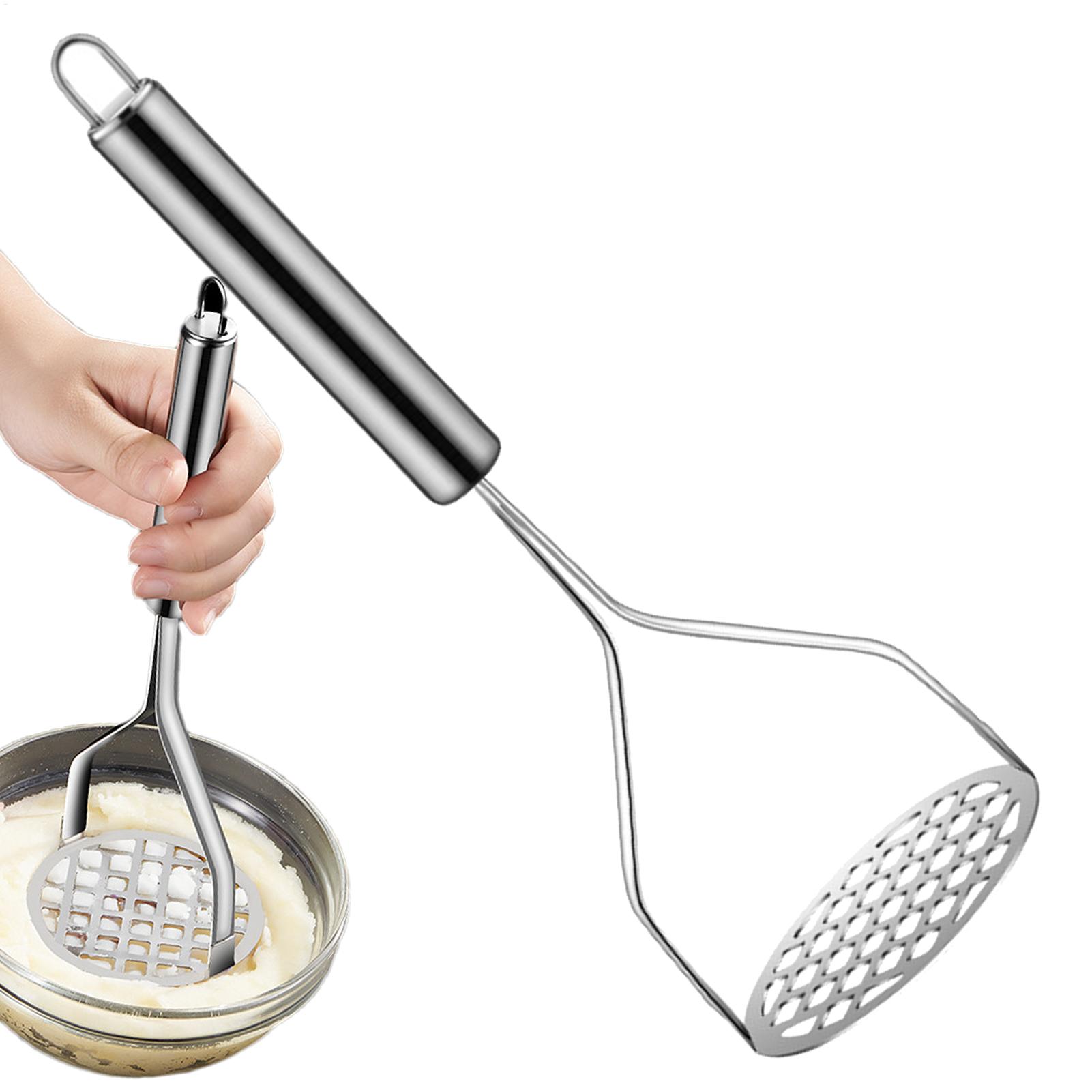 Kitchen Gadgets Men - Groentepers Handmatig gaas Roestvrij staal Aardappelstamper