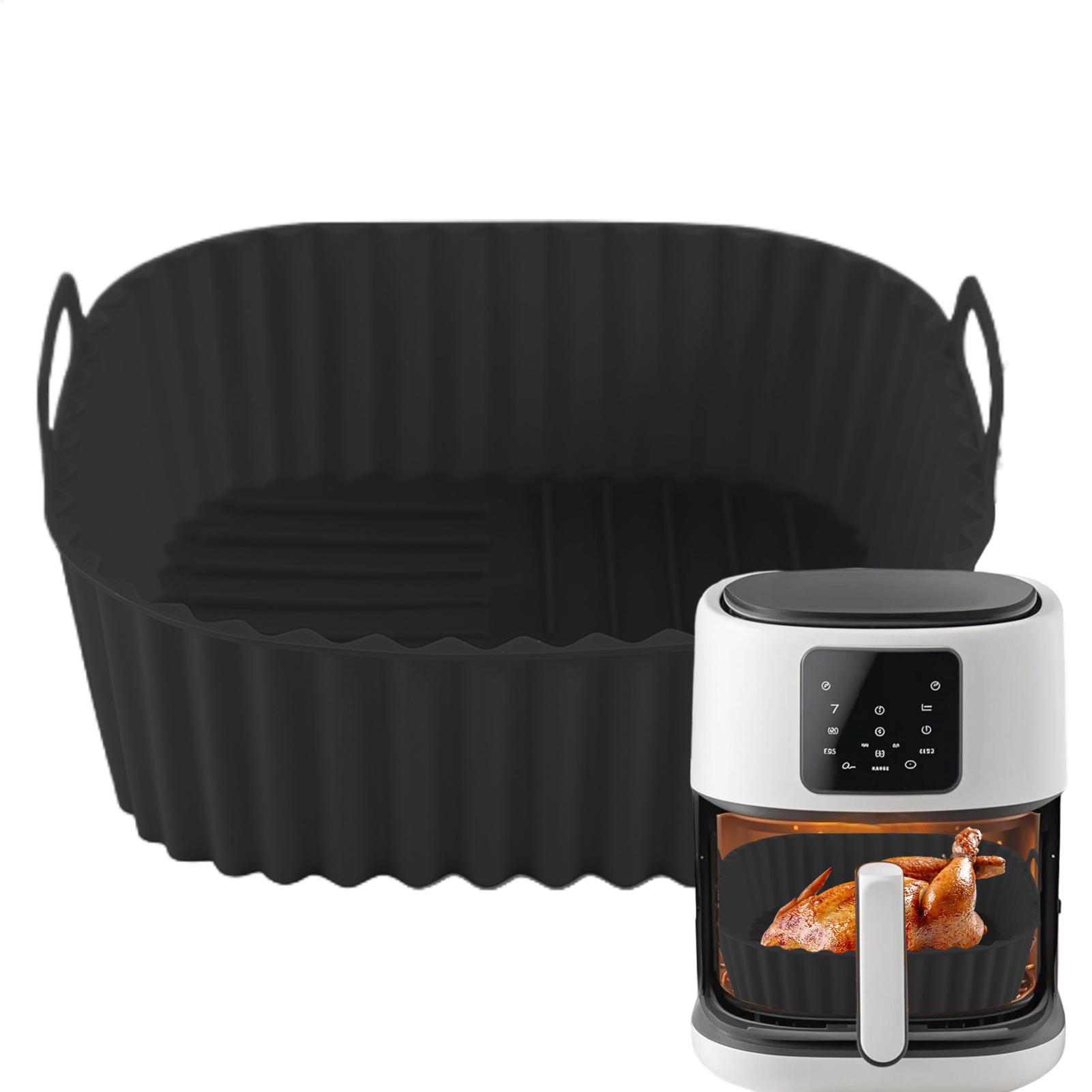 Kitchen Gadgets Men - Siliconen Airfryer Liners Pot Vierkante Airfryer