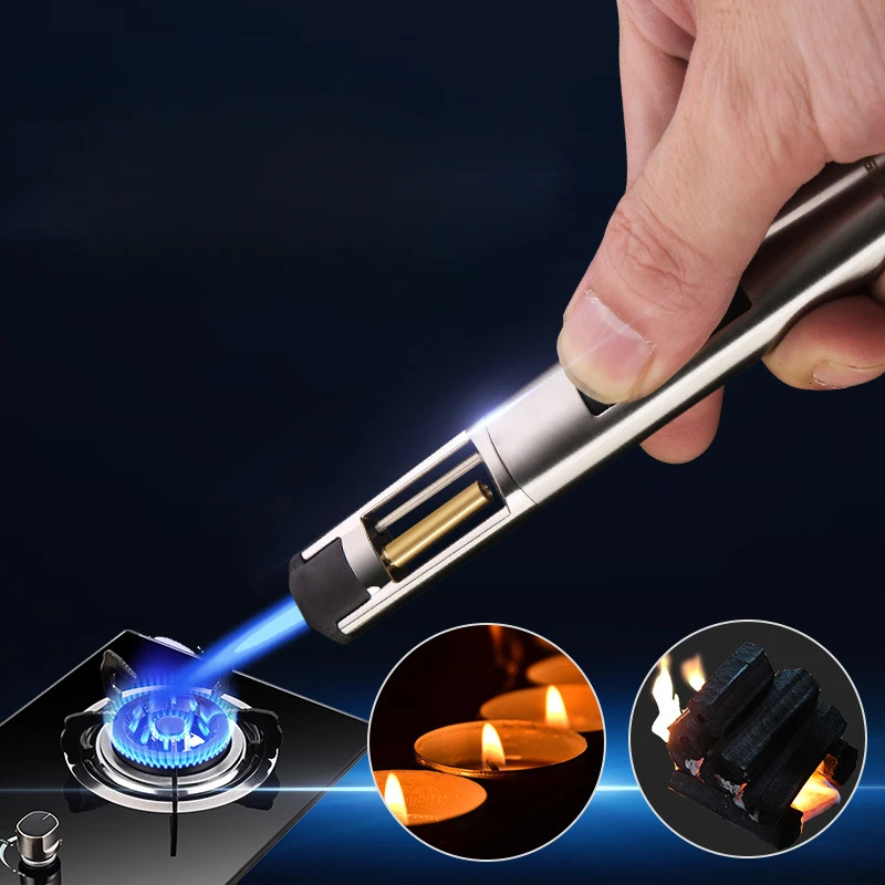 Kitchen Gadgets Men - Nieuwe 1300C Handheld Spuitpistool Aansteker Zichtbaar