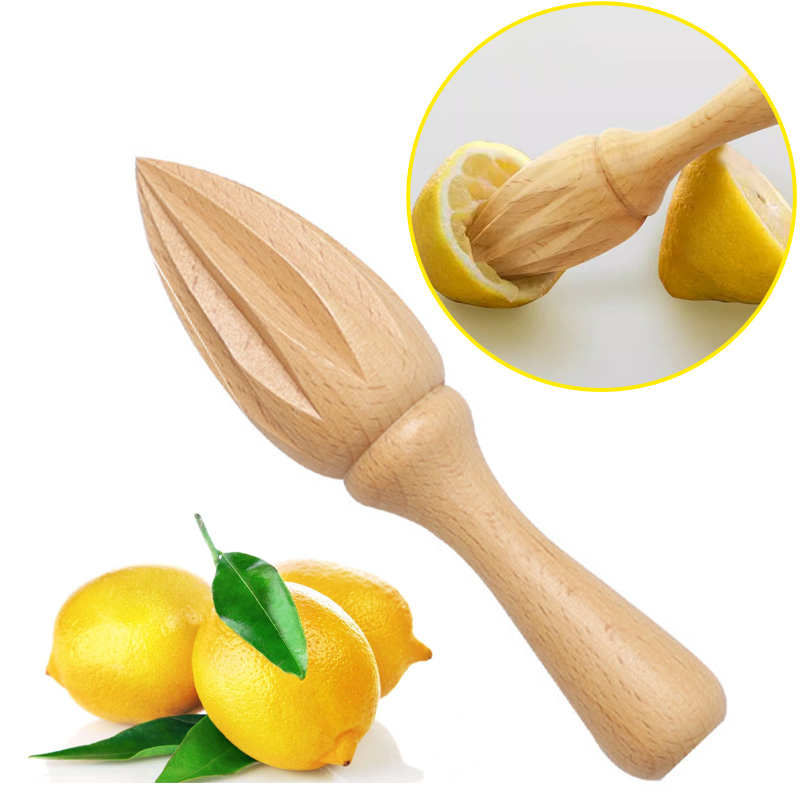 Kitchen Gadgets Made In Usa - Houten citrusruimer, handgemaakte citroenpers gemaakt van