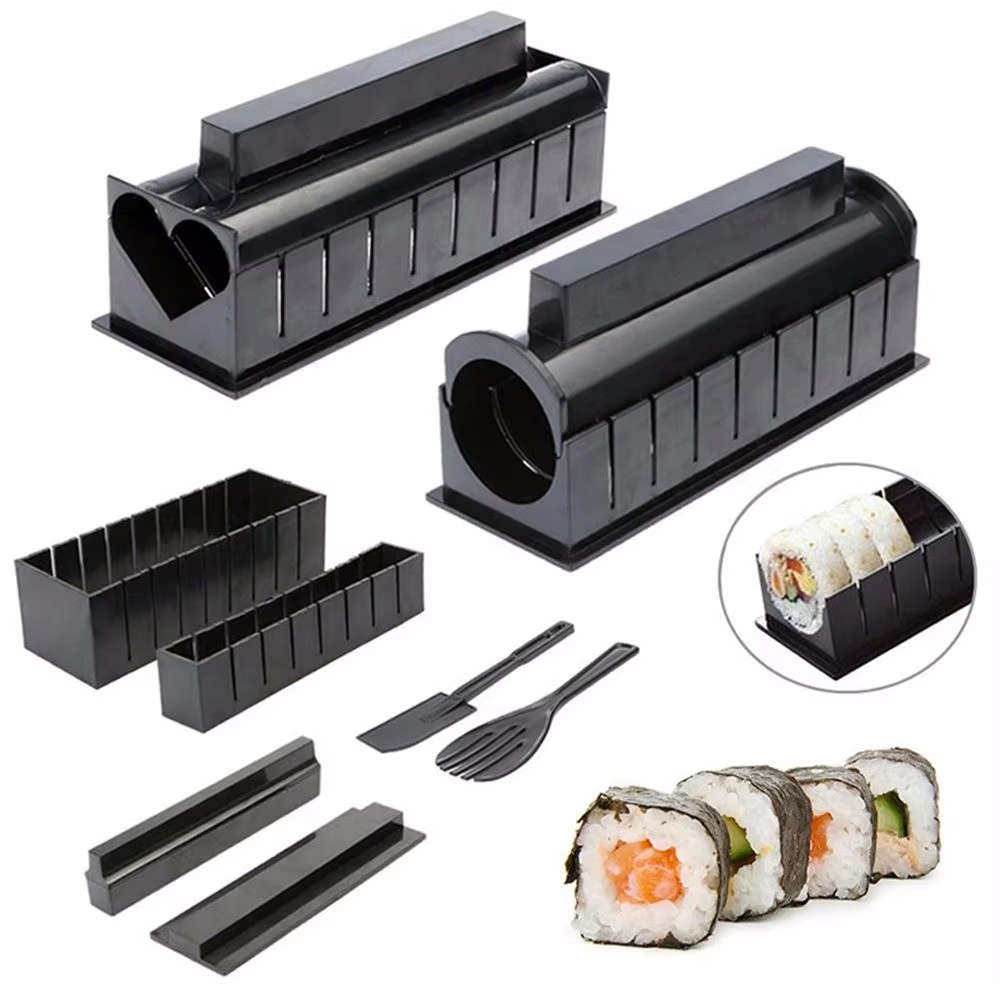 Kitchen Gadgets For Seniors - 3/10-delige set Japanse Sushi Maker, 3