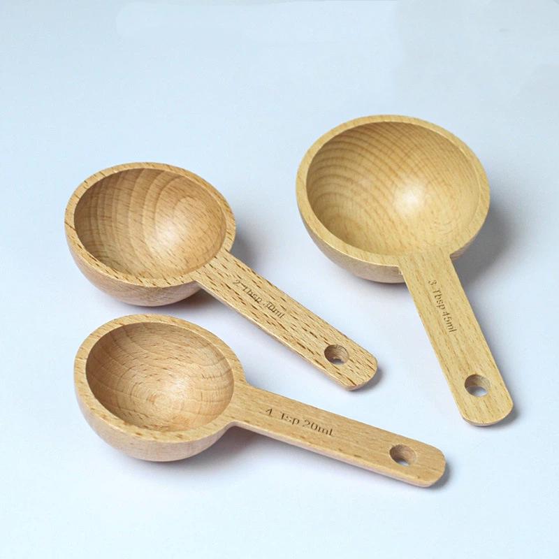 Houten maatschepje 7,5-45ML, d - Kitchen Gadgets Gift recensie en prijs