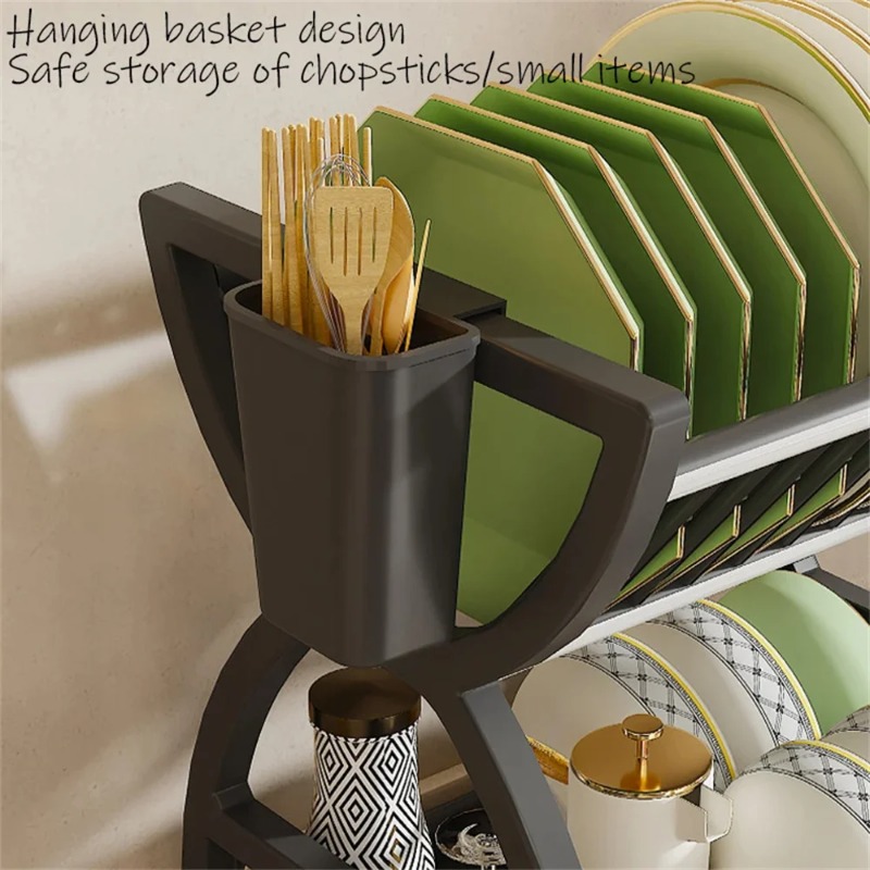 2-laags afdruiprek voor de keu - Kitchen Gadgets Rack recensie en prijs