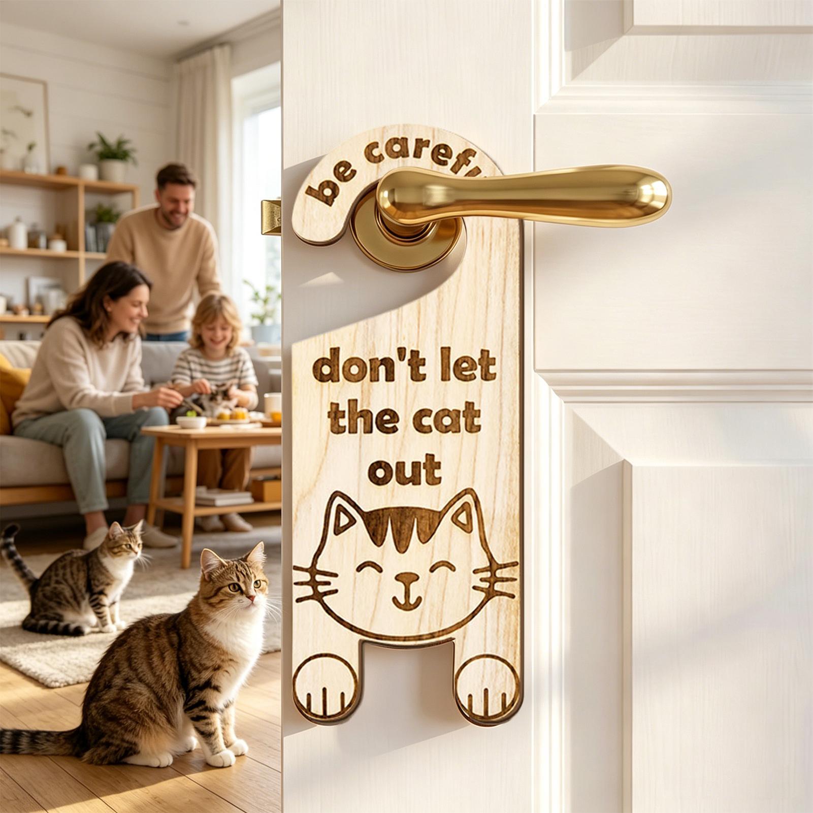 Grappig 'Laat de kat niet uit' - Kitchen Gadgets Gift recensie en prijs