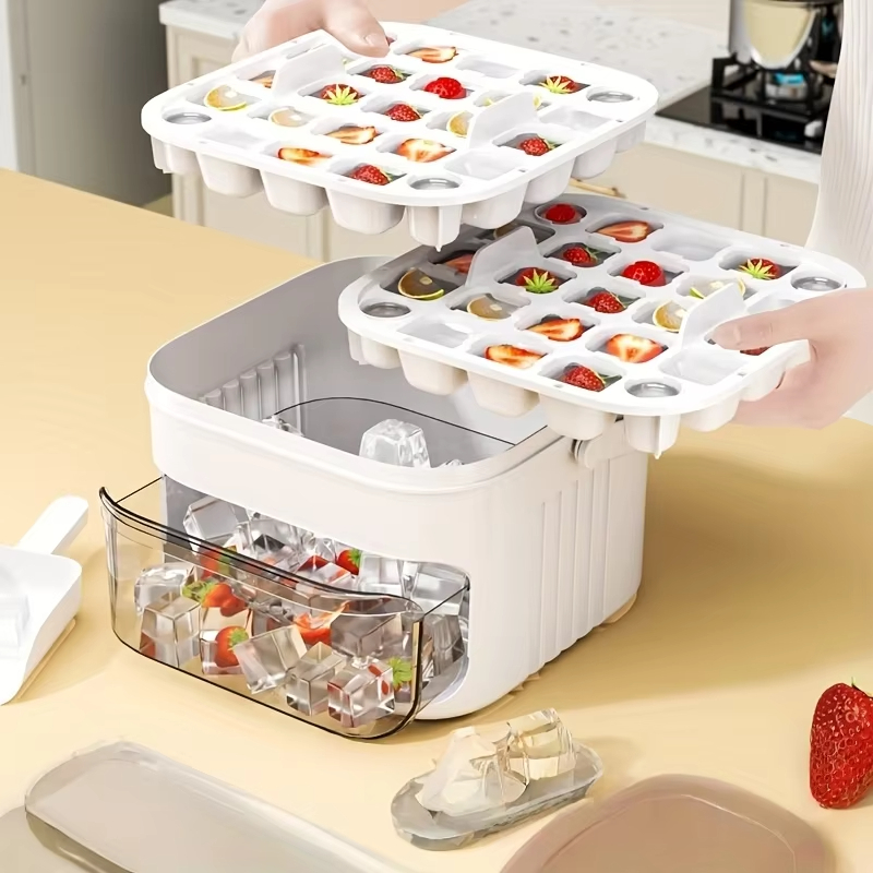 Compacte dubbele ijsblokjesbak - Kitchen Gadgets For Seniors recensie en prijs