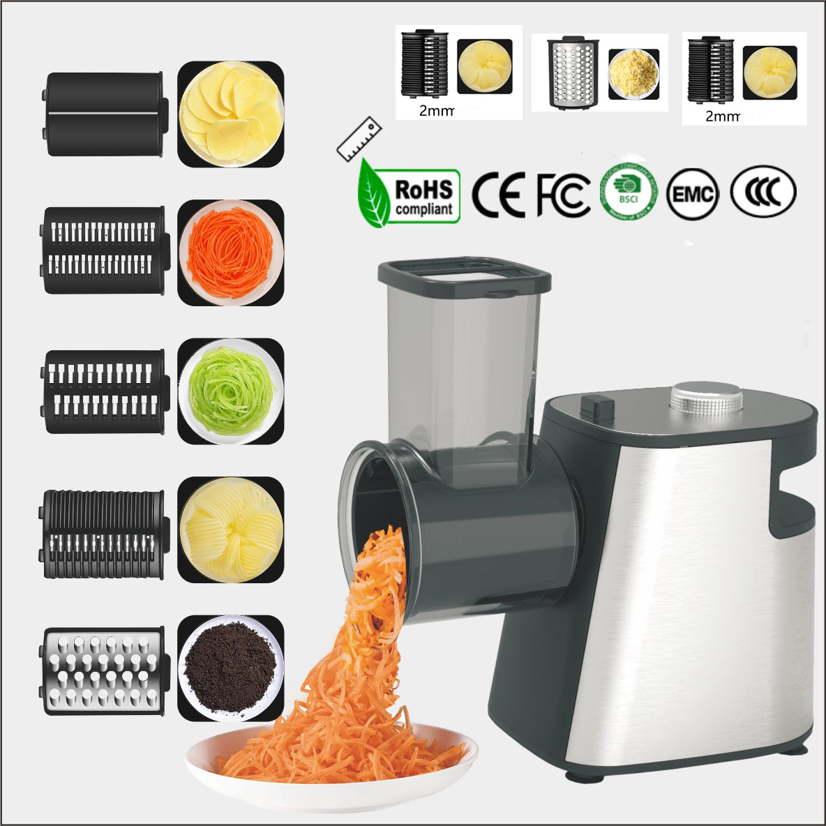 Voedselsnijder Kaasrasp Keuken - Kitchen Gadgets Electric recensie en prijs