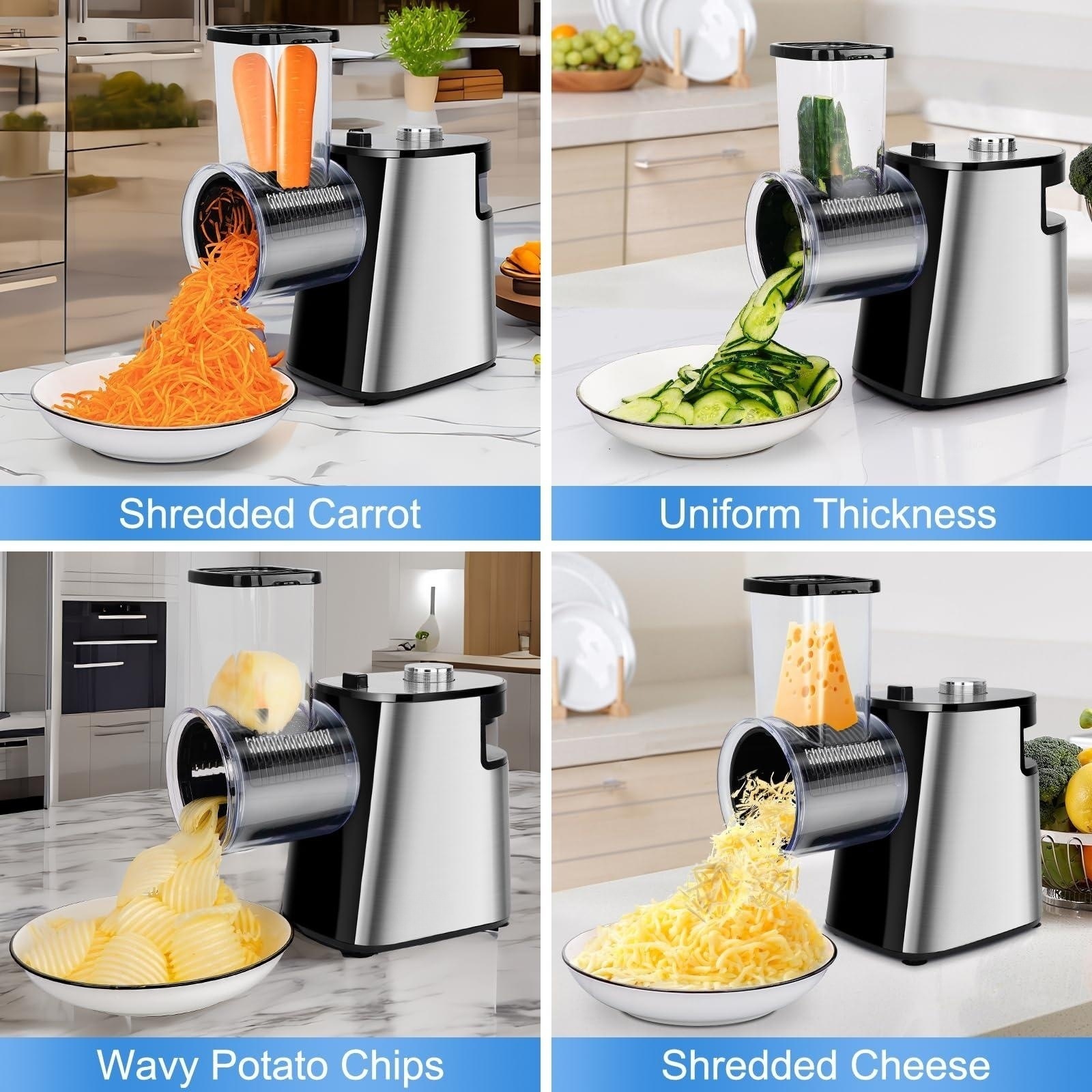 Voedselsnijder Kaasrasp Keuken - Kitchen Gadgets Electric recensie en prijs