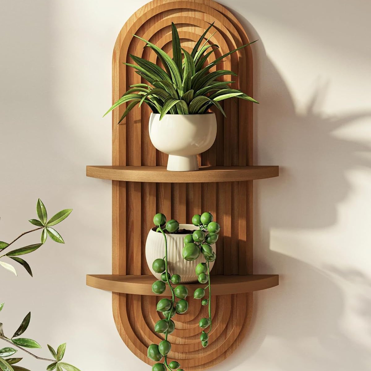 Houten zwevende planken, multi - Kitchen Gadgets Rack recensie en prijs