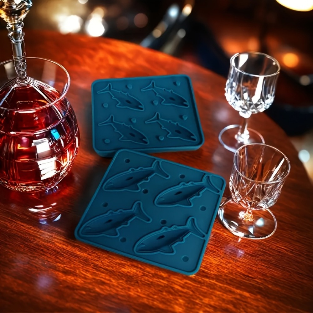 Haai-vormige siliconen ijsblok - Kitchen Gadgets To Have recensie en prijs