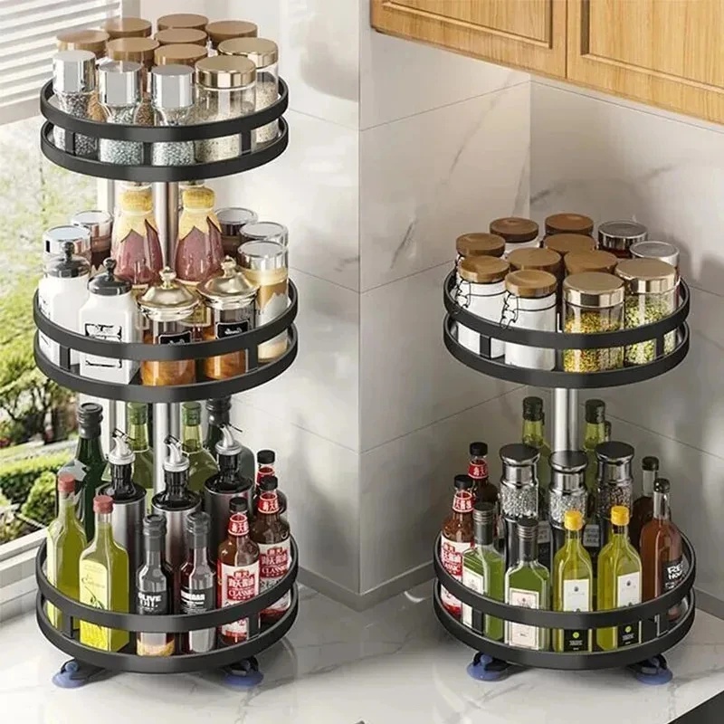 360 °   Draaibare kruidenplank - Kitchen Gadgets Rack recensie en prijs