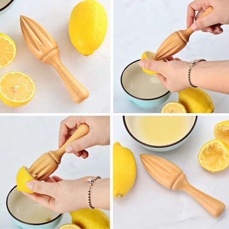 Houten citrusruimer, handgemaa - Kitchen Gadgets Made In Usa recensie en prijs