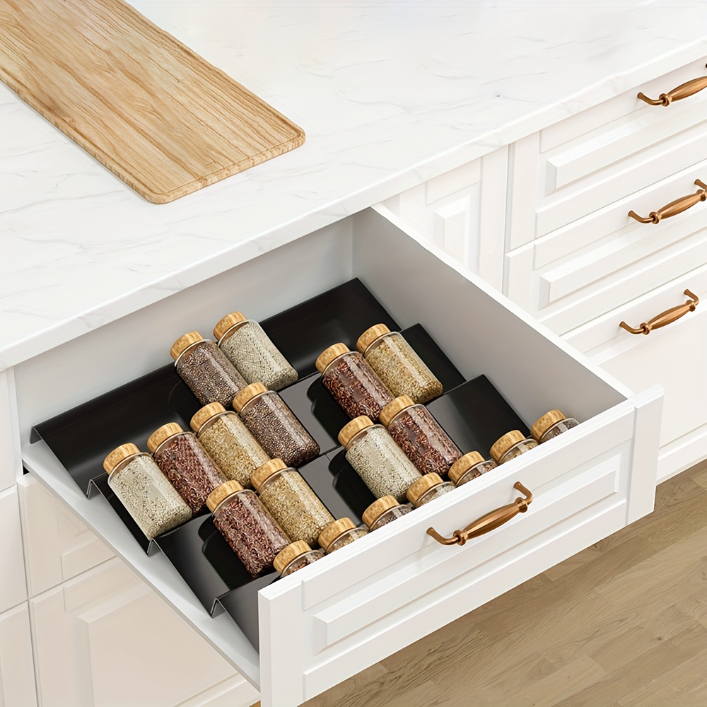 6-delige uitbreidbare kruidenl - Kitchen Gadgets Rack recensie en prijs